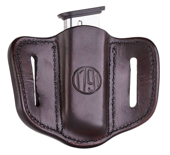 1791 Gun Leathr 112419 1791 Gunleather MAG11SBRA MAG1.1 Single Mag Holster OWB Style made of Leather wi