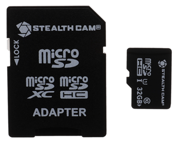 Gsm Outdoors 112617 Stealth Cam STC32MICSD Micro SD Memory Card  32GB