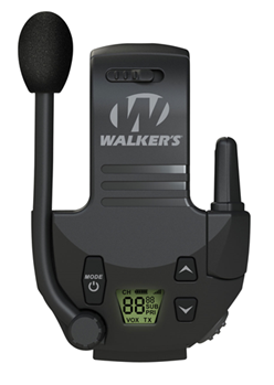 Gsm Outdoors 112623 Walkers GWPRZRWT Razor Walkie-Talkie Attachment for Razor Electronic Muffs