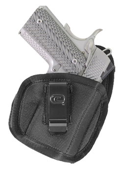 Gsm Outdoors 112642 Crossfire Shooting Gear CRFTPSTSA1C3R Tempest  Black 1680D Ballistic Nylon IWB 3