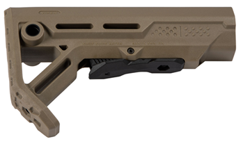 Strike Industri 112764 Strike STRIKEESMOD1FDEBK MOD1 Mil-Spec Flat Dark Earth Synthetic for AR-15, M16