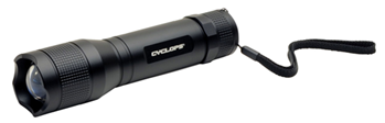 Gsm Outdoors 113067 Cyclops CYCTF800 Tactical Flashlight  Black Anodized Aluminum White 800 Lumens L
