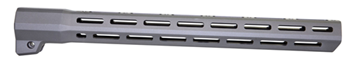 113106 Q LLC 15.25FIXMLOKHANDGUARD Handguard  made of Aluminum with Black Finish & 15"