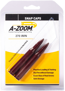 Pachmayr 11360 A-Zoom 12224 Snap Caps Rifle 270 Winchester Aluminum 2 Pack