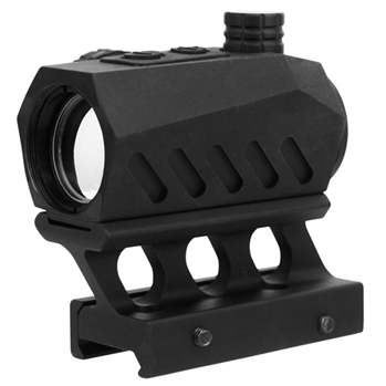 Tacfire 113624 TacFire RD011 Red Dot  Black Anodized 1x 20mm 4 MOA Dual (Red/Green) Illuminated