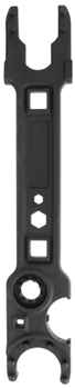 Tacfire 113627 TacFire TL022 Armorer's Combo Wrench Black Steel Rifle AR Platform Steel Handle