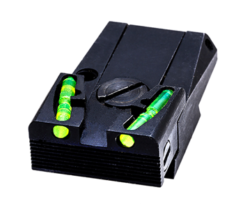 Hiviz Llc 114539 Hiviz MKAD211 Adjustable Rear Sight Ruger Mark I, II, III, IV Interchangeable Gr