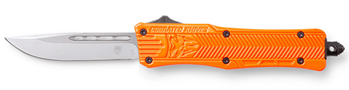 Cobra Enterpris 115234 CobraTec Knives SORCTK1SDNS CTK-1  Small 2.75" OTF Drop Point Plain D2 Steel Bla