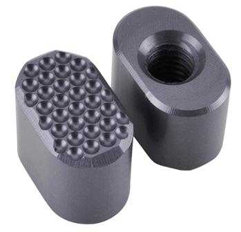 115368 Phase 5 Weapon Systems PMRGREYDIMPLED PMR Dimpled Magazine Release Gray