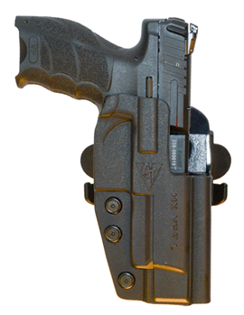 Comp-tac Victor 115418 Comp-Tac C241HK248RBKN International OWB HK VP9 Long Slide Black Kydex