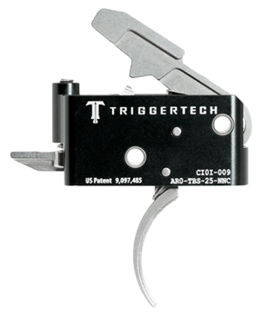 Triggertech 115466 TriggerTech AROTBS25NNC Adaptable Primary with Bolt Release AR-Platform Two Stag