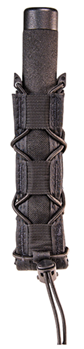 115517 High Speed Gear 11EX00BK TACO Extended Mag Pouch Single Style made of Nylon with