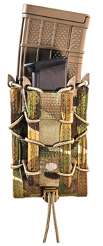 115531 High Speed Gear 13DD10MC TACO Double Decker Mag Pouch made of Nylon with MultiCa