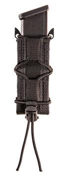 115535 High Speed Gear 13PT10BK TACO Mag Pouch Single Style made of Nylon with Black Fi