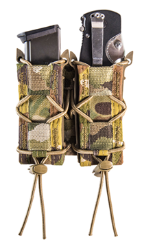 115540 High Speed Gear 13PT12MC TACO Mag Pouch Double Style made of Nylon with MultiCam