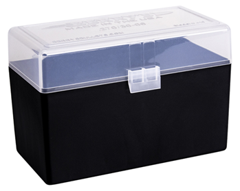 Berrys Manufact 115572 Berrys 91023 410 Ammo Box 270 Win,30-06 Springfield 50rd Clear Lid w/Black Botto