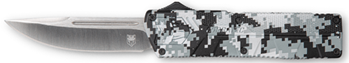 Cobra Enterpris 115614 CobraTec Knives WDCCTLWDNS Lightweight  3.25" OTF Drop Point Plain D2 Steel Blad