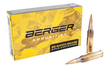 Berger Bullet/c 115669 Berger Bullets 30020 Tactical  260 Rem 130 gr Hybrid Open Tip Match Tactical 20