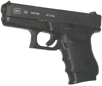 11596 Pearce Grip PG36 For Glock 36 Grip Extension Black Polymer