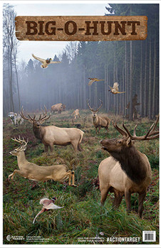 Action Target I 116082 Action Target GSBIGHUNT100 Big-O-Hunt  Animals Paper Hanging 23" x 35" 100 Per B