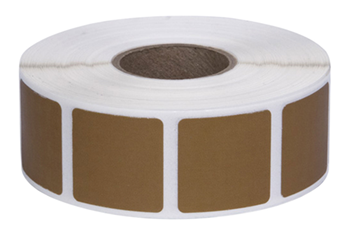 Action Target I 116091 Action Target PASTCB Pasters Square Cardboard Adhesive Paper 7/8" 1000 Per Roll
