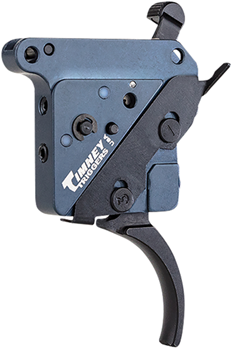 116158 Timney Triggers  Hit Trigger  Remington 700 Curved 8 oz Nickel