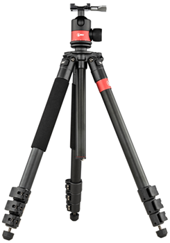 116242 Predator Tactics 97499 DeadEye Rifle Tripod System Tripod 17.50" - 70" Matte Bla