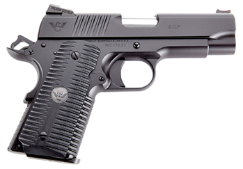 116293 Wilson Combat ACPCP9 ACP Compact SAO 9mm Luger 4" 8+1 Black Armor-Tuff Carbon St