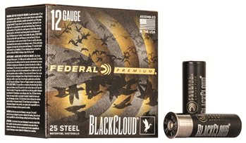 PWBX142 4 FEDERAL BLACK CLOUD 12GA 3" 1-1/4OZ #4 1450FPS 25RD 10BX/C