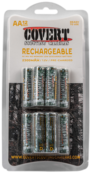 117921 Covert Scouting Cameras 5113 AA Battery NiMH 2300 mAh 12 Pack