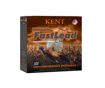 117953 Kent Cartridge K123UFL504 Ultimate Fast Lead  12 Gauge 3" 1 3/4 oz 4 Shot 25 Bx/