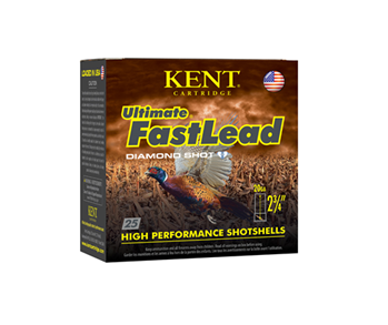 117961 Kent Cartridge K202UFL286 Ultimate Fast Lead 20 Gauge 2.75" 1 oz 6 Shot 25 Bx/ 1
