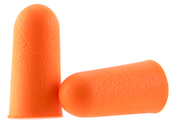 Gsm Outdoors 118156 Walker's GWPFP25BAG Foam Ear Plugs  32 dB In The Ear Orange Adult 25 Pair