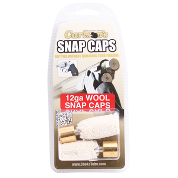 Carlsons 118234 Carlson's Choke Tubes 00108 Snap Cap  12 Gauge Wool with Brass Base 2 Per Box