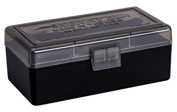 Berrys Manufact 118354 Berrys 92948 403 Ammo Box 38 Special,357 Mag 50rd Smoke Lid w/Black Bottom