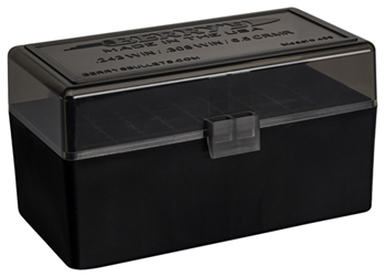 Berrys Manufact 118363 Berrys 46826 409 Ammo Box 308 Win,243 Win 50rd Smoke Lid w/Black Bottom