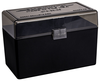Berrys Manufact 118365 Berrys 32019 410 Ammo Box 270 Win,30-06 Springfield 50rd Smoke Lid w/Black Botto