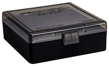 Berrys Manufact 118367 Berrys 75321 003 Ammo Box 38 Special,357 Mag 100rd Smoke Lid w/Black Bottom