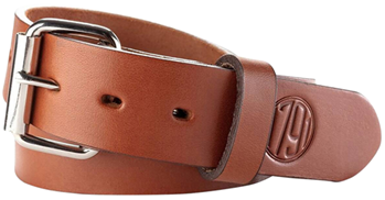 1791 Gun Leathr 118478 1791 Gunleather BLT014044CBRA Gun Belt 01  made of Leather with Classic Brown Fi