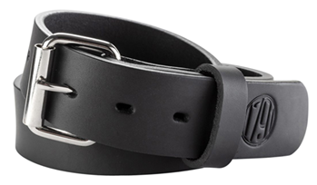 1791 Gun Leathr 118483 1791 Gunleather BLT014852SBLA Gun Belt 01  made of Leather with Stealth Black Fi