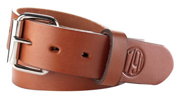 1791 Gun Leathr 118484 1791 Gunleather BLT014852CBRA Gun Belt 01  made of Leather with Classic Brown Fi
