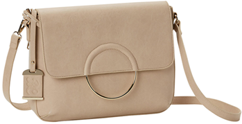 Bulldog Cases 118533 Bulldog BDP071 Hobo Purse w/Holster Blush PU Leather Most Sm Pistols & Revolvers