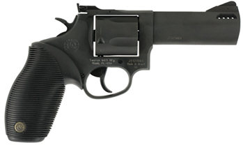 TRACKER Taurus 2440041TKR 44 Tracker 44RemMag 4" Adj Sights Ported 5rd Ribber Grip Blued