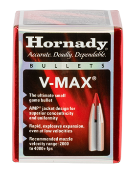 Hornady Mfg Co 119073 Hornady 2207 V-Max  5.45 Cal .222 60 gr V-Max 100 Per Box