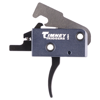 119225 Timney Triggers IMPACT Impact AR AR Platform Black Curved 3 lbs