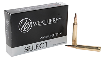 119451 Weatherby H240100IL Select  240 Wthby Mag 100 gr Hornady Interlock 20 Bx/ 10 Cs