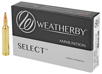 119452 Weatherby H257100IL Select  257 Wthby Mag 100 gr Hornady Interlock 20 Bx/ 10 Cs