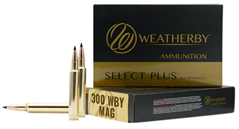 119459 Weatherby H300200ELDX Select Plus  200 gr Hornady ELD-X 20 Bx/ 10 Cs