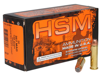 Hsm/hunting Sha 119650 HSM 416N20 Pro Pistol  41 Rem Mag 210 gr Jacketed Hollow Cavity 20 Bx/ 20 Cs