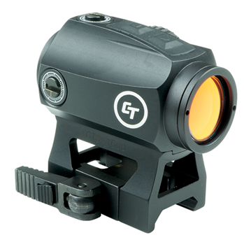 W107-46903 Crimson Trace CTS1000 CTS-1000  Matte Black 1x 2 MOA Illuminated Red Dot Reticle